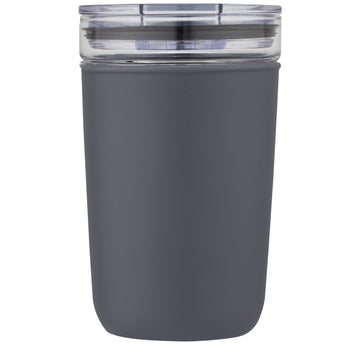 Gobelet en verre Bello de 420 ml avec paroi extérieure en plastique recyclé