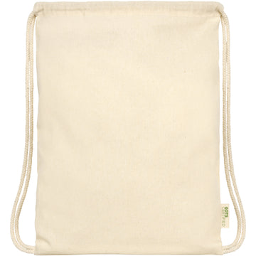 Sac à dos avec cordon en coton organique Orissa 140 g/m² GOTS 5L